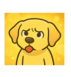 キラキラごきげんラブラドール@SFW（個別スタンプ：16）