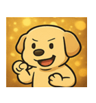 キラキラごきげんラブラドール@SFW（個別スタンプ：22）