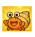 キラキラマイペースやどかり@SFW（個別スタンプ：2）