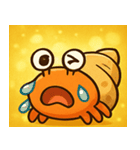 キラキラマイペースやどかり@SFW（個別スタンプ：3）