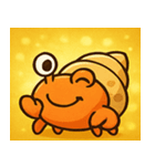 キラキラマイペースやどかり@SFW（個別スタンプ：8）