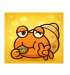 キラキラマイペースやどかり@SFW（個別スタンプ：11）