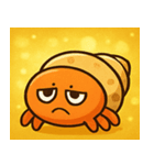 キラキラマイペースやどかり@SFW（個別スタンプ：12）