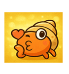 キラキラマイペースやどかり@SFW（個別スタンプ：13）