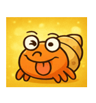 キラキラマイペースやどかり@SFW（個別スタンプ：15）