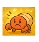 キラキラマイペースやどかり@SFW（個別スタンプ：18）