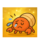 キラキラマイペースやどかり@SFW（個別スタンプ：19）