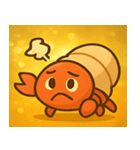 キラキラマイペースやどかり@SFW（個別スタンプ：20）