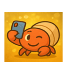 キラキラマイペースやどかり@SFW（個別スタンプ：30）