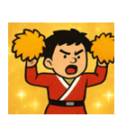 キラキラ全力応援団@SFW（個別スタンプ：5）