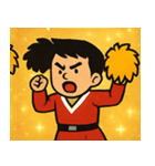 キラキラ全力応援団@SFW（個別スタンプ：6）