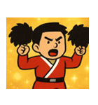 キラキラ全力応援団@SFW（個別スタンプ：9）