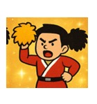 キラキラ全力応援団@SFW（個別スタンプ：10）