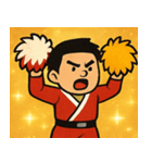 キラキラ全力応援団@SFW（個別スタンプ：11）