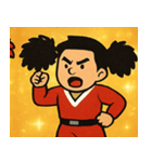 キラキラ全力応援団@SFW（個別スタンプ：14）