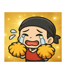 キラキラ全力応援団@SFW（個別スタンプ：17）