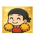 キラキラ全力応援団@SFW（個別スタンプ：18）