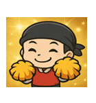 キラキラ全力応援団@SFW（個別スタンプ：19）