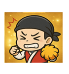 キラキラ全力応援団@SFW（個別スタンプ：22）