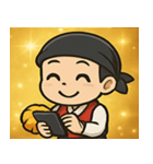 キラキラ全力応援団@SFW（個別スタンプ：25）