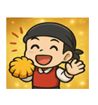 キラキラ全力応援団@SFW（個別スタンプ：27）