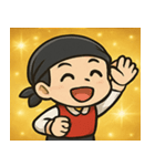 キラキラ全力応援団@SFW（個別スタンプ：28）