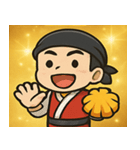 キラキラ全力応援団@SFW（個別スタンプ：31）