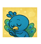 キラキラごうかなクジャク@SFW（個別スタンプ：20）