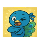 キラキラごうかなクジャク@SFW（個別スタンプ：29）