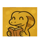 キラキラ威圧系キングコブラ@SFW（個別スタンプ：15）