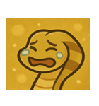 キラキラ威圧系キングコブラ@SFW（個別スタンプ：17）