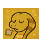 キラキラ威圧系キングコブラ@SFW（個別スタンプ：18）