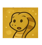 キラキラ威圧系キングコブラ@SFW（個別スタンプ：22）