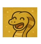 キラキラ威圧系キングコブラ@SFW（個別スタンプ：30）