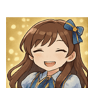 キラキラ全開女性アイドル@SFW（個別スタンプ：1）