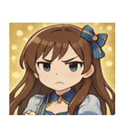 キラキラ全開女性アイドル@SFW（個別スタンプ：2）