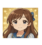 キラキラ全開女性アイドル@SFW（個別スタンプ：9）