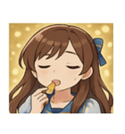 キラキラ全開女性アイドル@SFW（個別スタンプ：11）