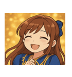 キラキラ全開女性アイドル@SFW（個別スタンプ：17）