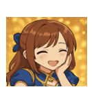 キラキラ全開女性アイドル@SFW（個別スタンプ：18）