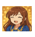 キラキラ全開女性アイドル@SFW（個別スタンプ：21）