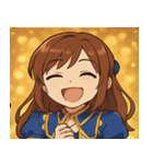 キラキラ全開女性アイドル@SFW（個別スタンプ：23）