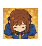 キラキラ全開女性アイドル@SFW（個別スタンプ：31）