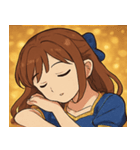 キラキラ全開女性アイドル@SFW（個別スタンプ：32）