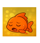 キラキラひらひら金魚@SFW（個別スタンプ：24）