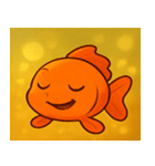 キラキラひらひら金魚@SFW（個別スタンプ：25）