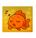 キラキラひらひら金魚@SFW（個別スタンプ：27）