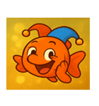 キラキラひらひら金魚@SFW（個別スタンプ：29）