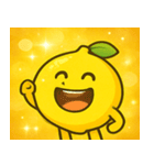 キラキラすっぱいレモン@SFW（個別スタンプ：1）