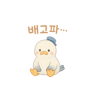 釜山かもめのシオちゃん（個別スタンプ：3）